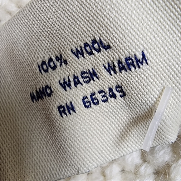 Lord & Taylor Embroidered Knit Wool Scarf - Picture 4 of 4